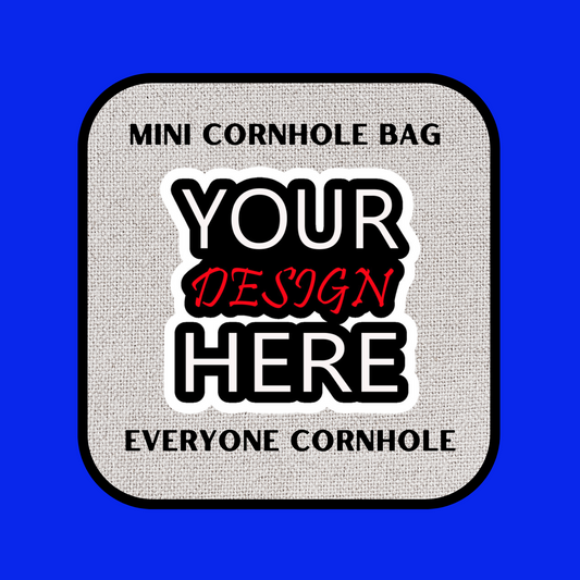 CUSTOM MINI CORNHOLE BAGS FRONT