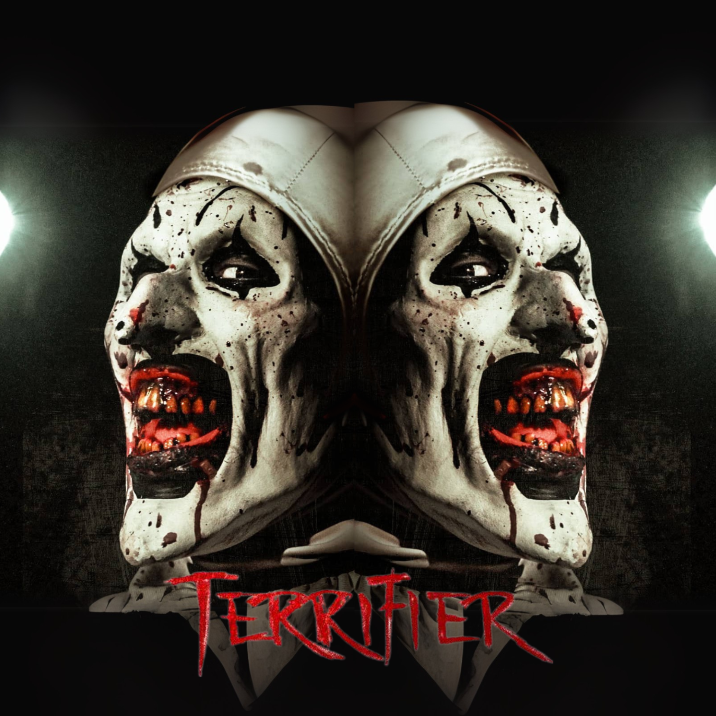 TERRIFIER CORNHOLE BAGS FRONT