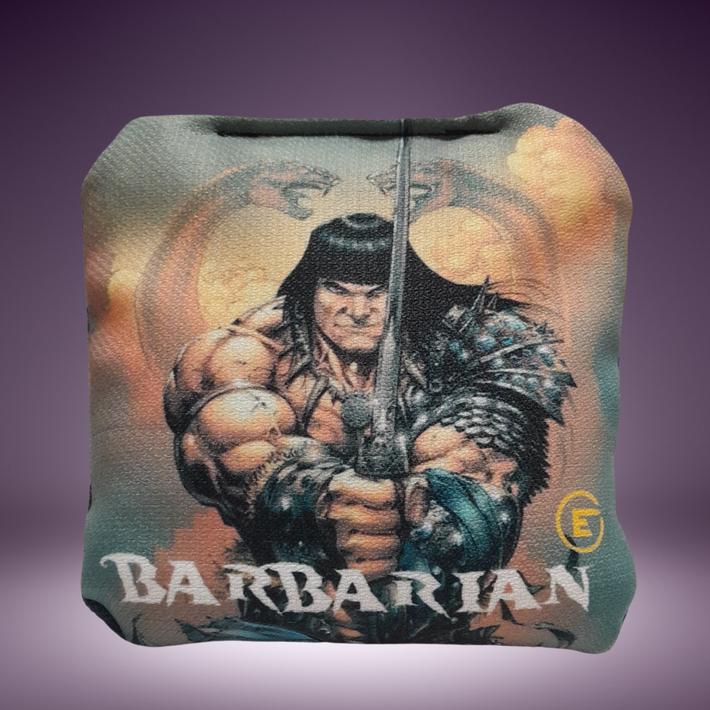 Barbarian Cornhole Bags front