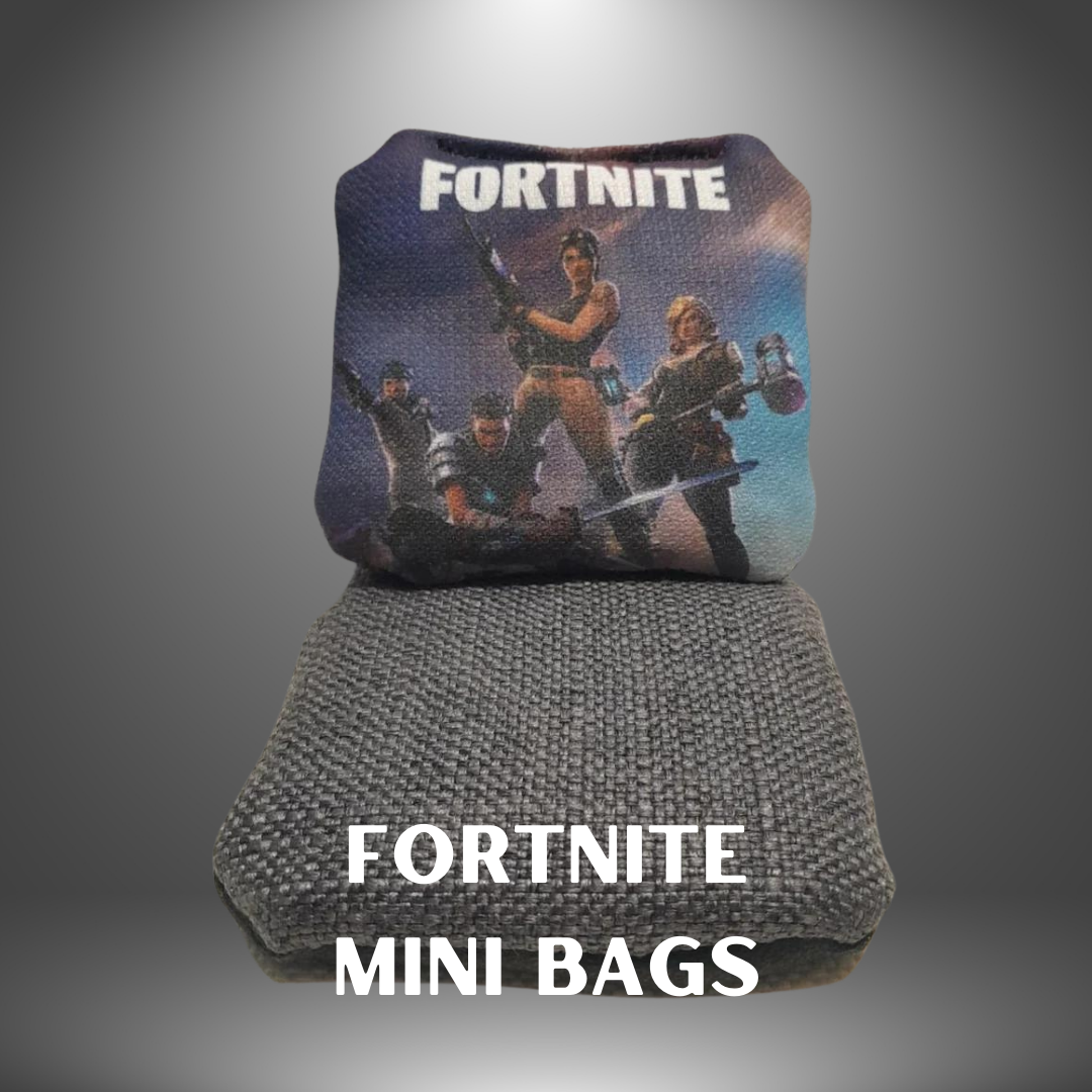 Mini Cornhole Bags front