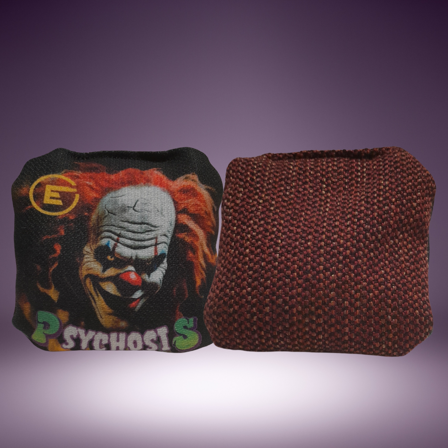 PSYCHOSIS MINI CORNHOLE BAGS FRONT